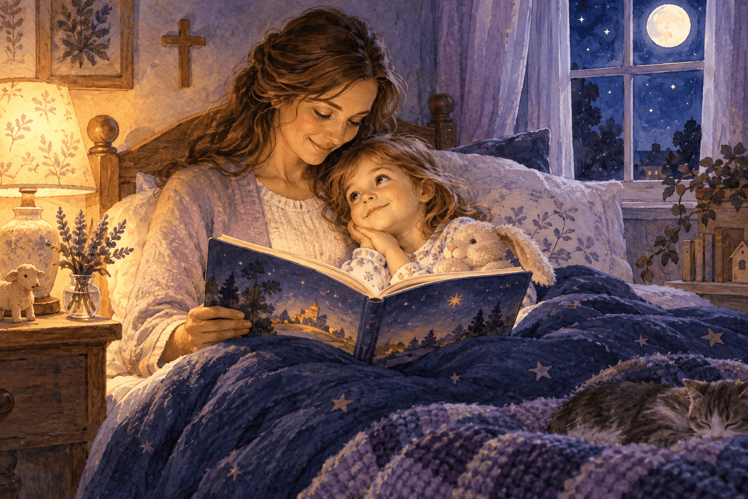 Illustrated Christian bedtime story